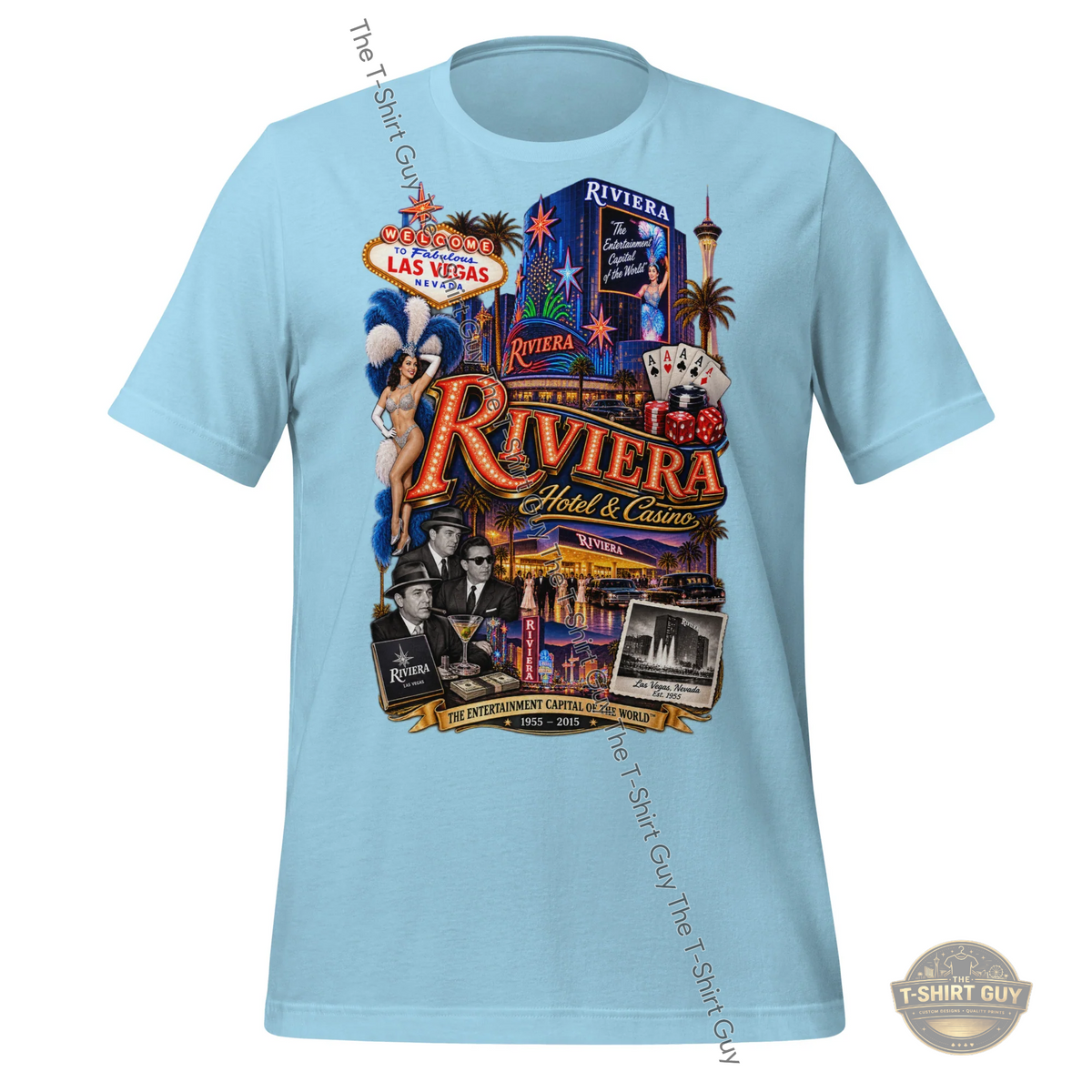 Watermarked - The Riviera Unisex t-shirt