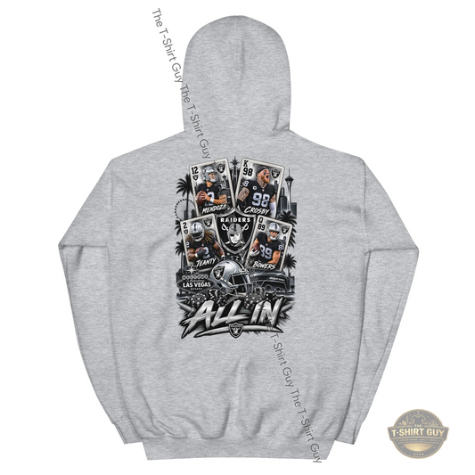 Watermarked - Raider Nation All In Unisex Hoodie