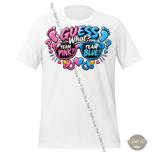 Watermarked - Guess What? Unisex t-shirt