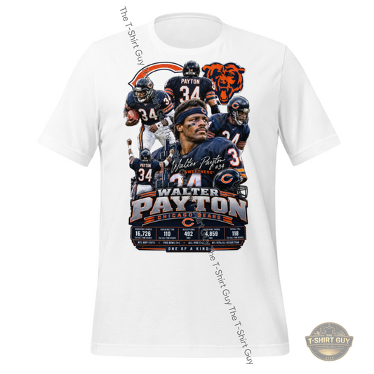 Watermarked - Walter Payton One of a Kind Unisex t-shirt