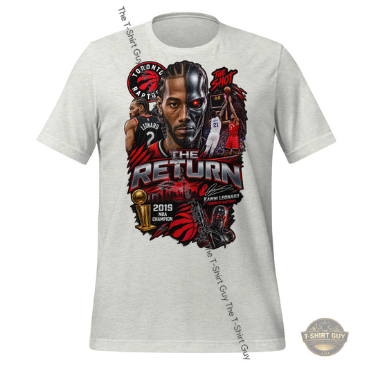 Watermarked - Kawhi Leonard The Return Unisex t-shirt