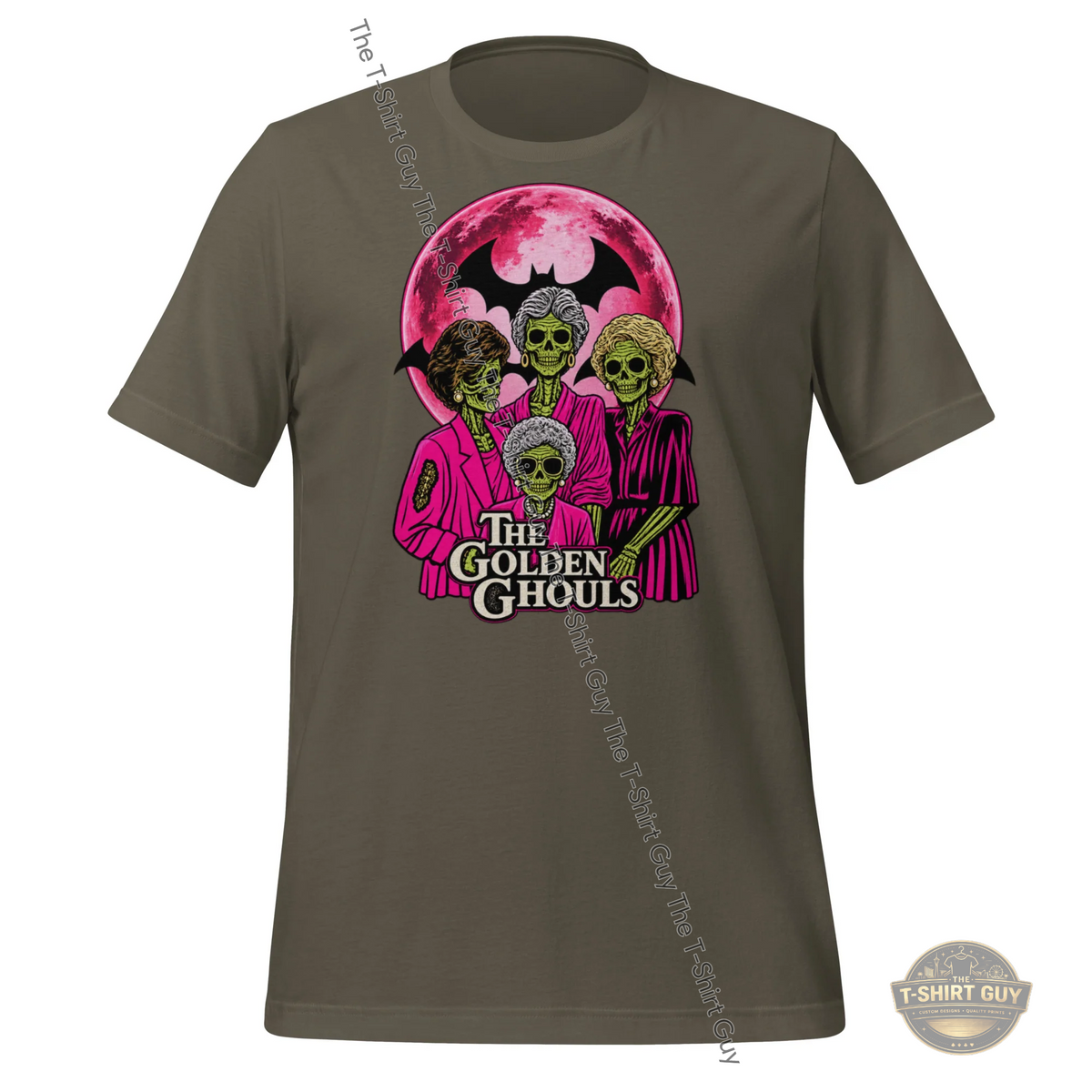 Watermarked - The Golden Ghouls Unisex t-shirt