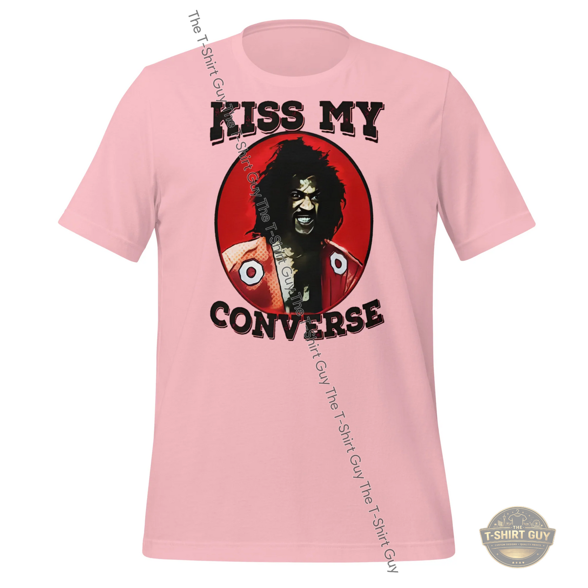 Watermarked - Kiss My Converse Sho Nuff Unisex t-shirt