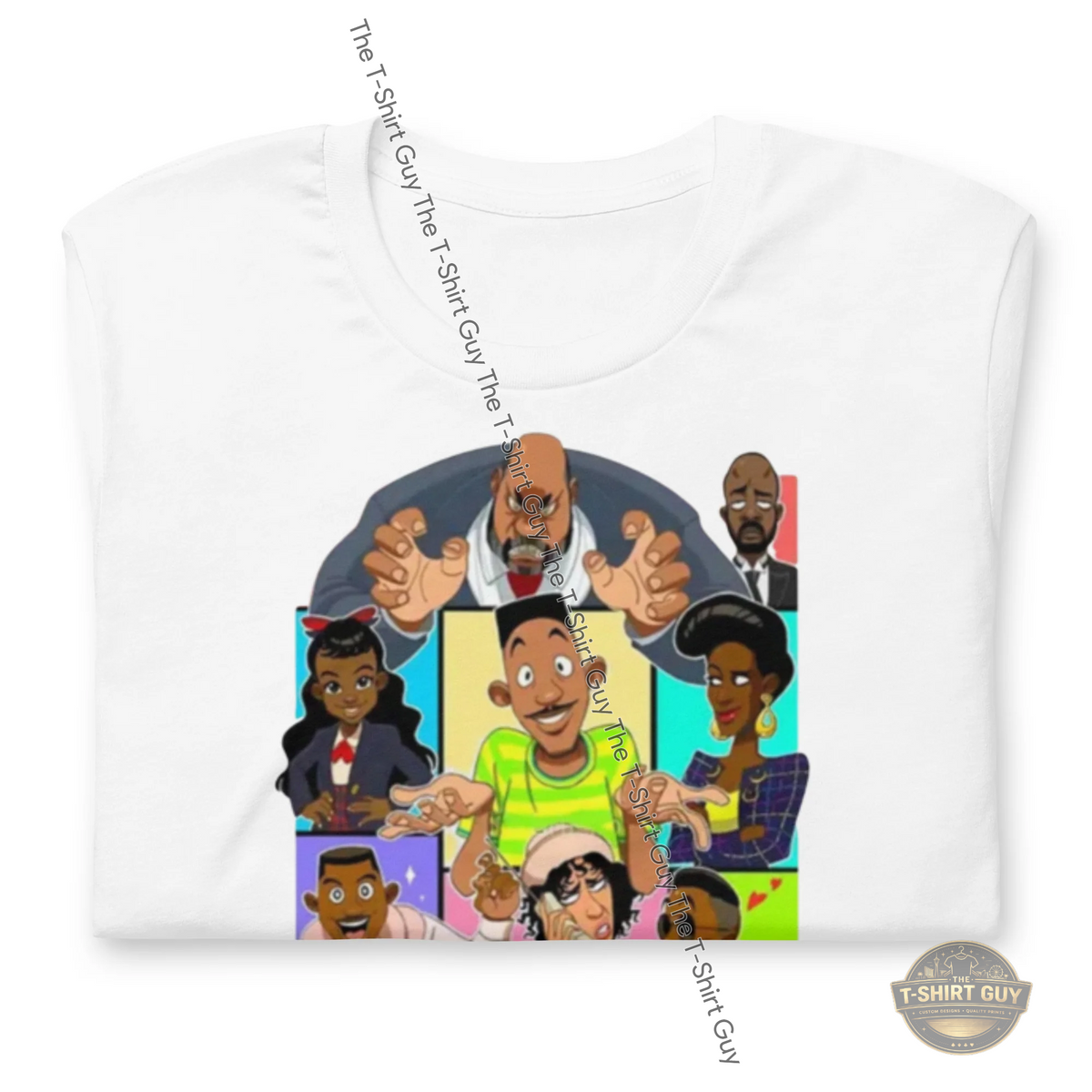 Watermarked - Fresh Prince of Bel Air Unisex t-shirt