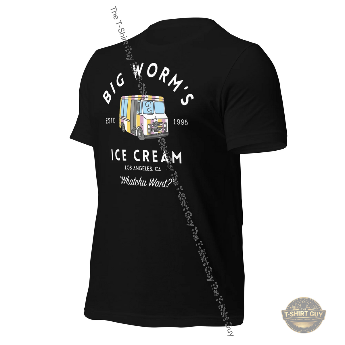 Watermarked - Big Worm's Ice Cream Unisex t-shirt