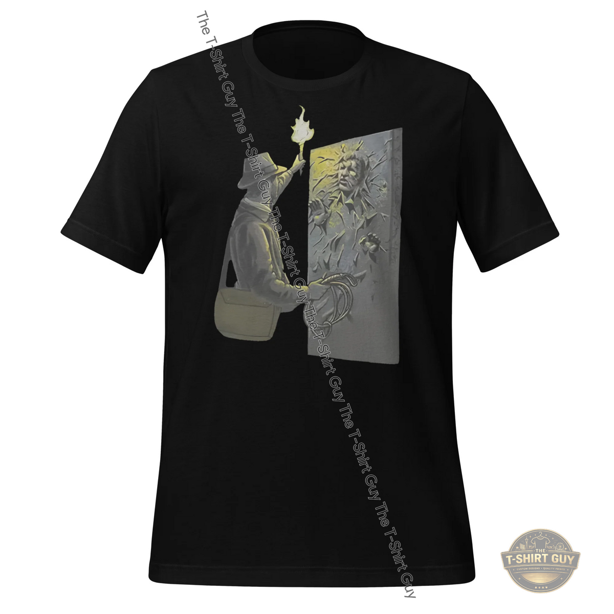 Watermarked - Indy Discovers Han Unisex t-shirt