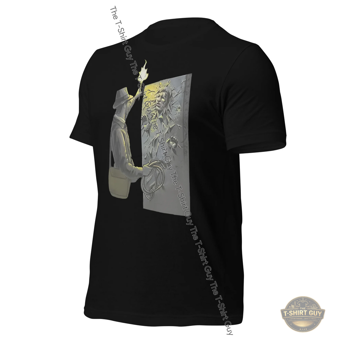Watermarked - Indy Discovers Han Unisex t-shirt