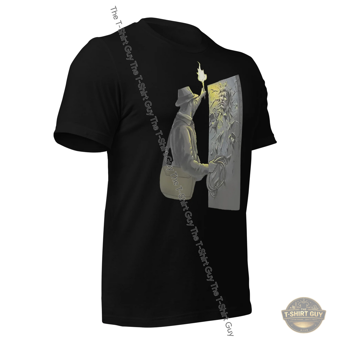Watermarked - Indy Discovers Han Unisex t-shirt