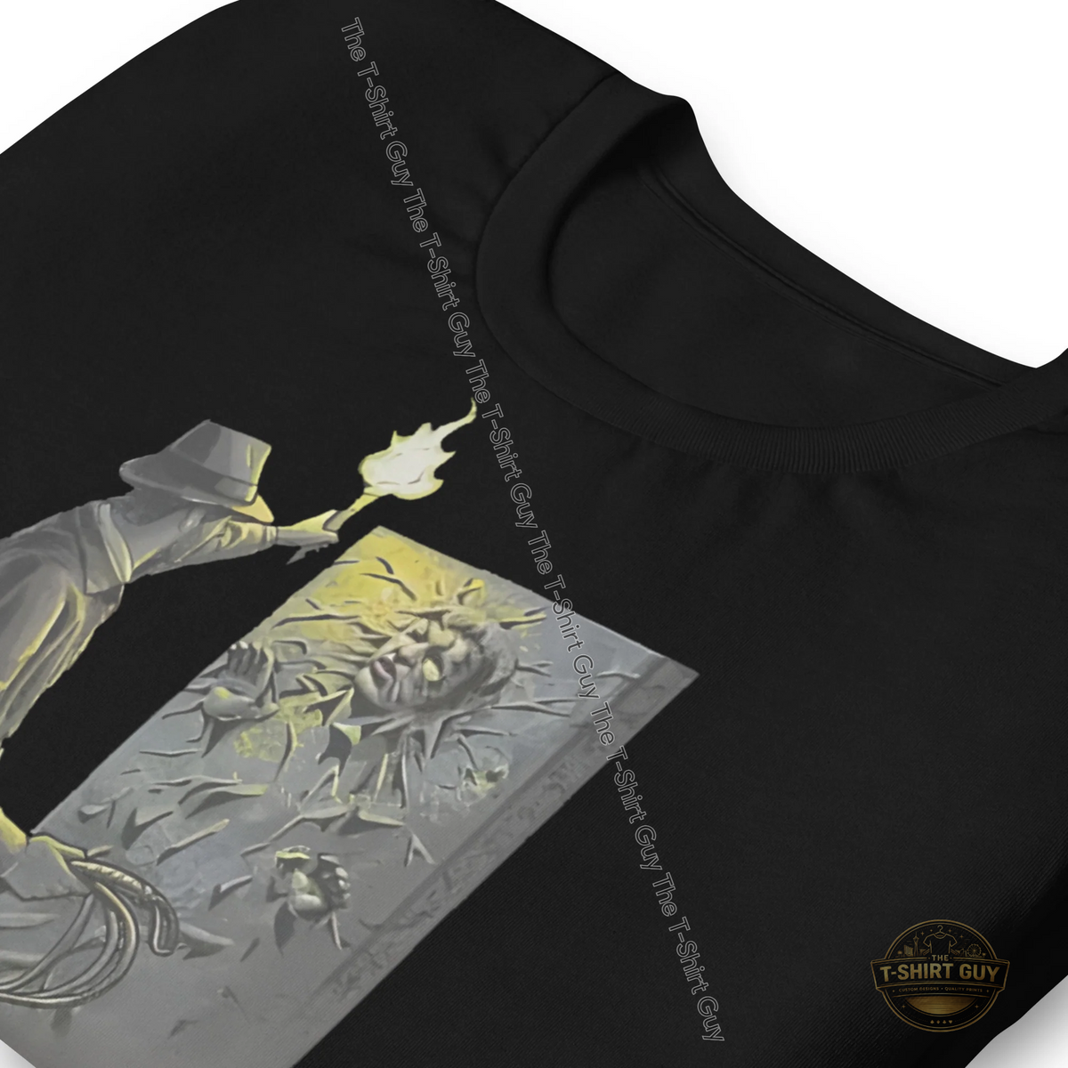 Watermarked - Indy Discovers Han Unisex t-shirt