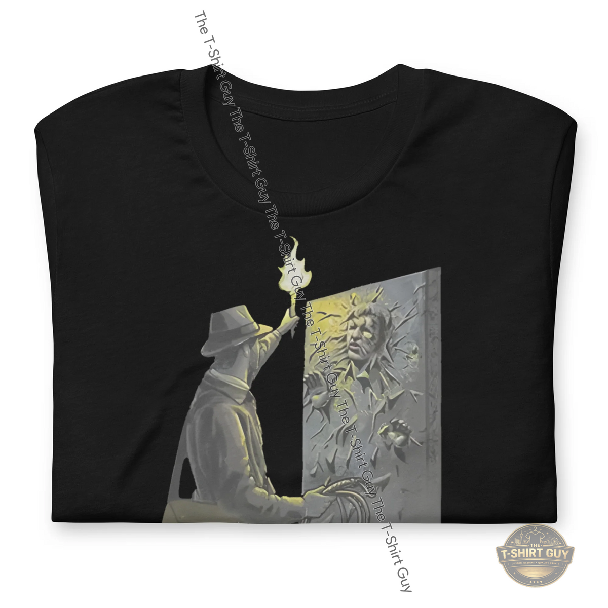 Watermarked - Indy Discovers Han Unisex t-shirt