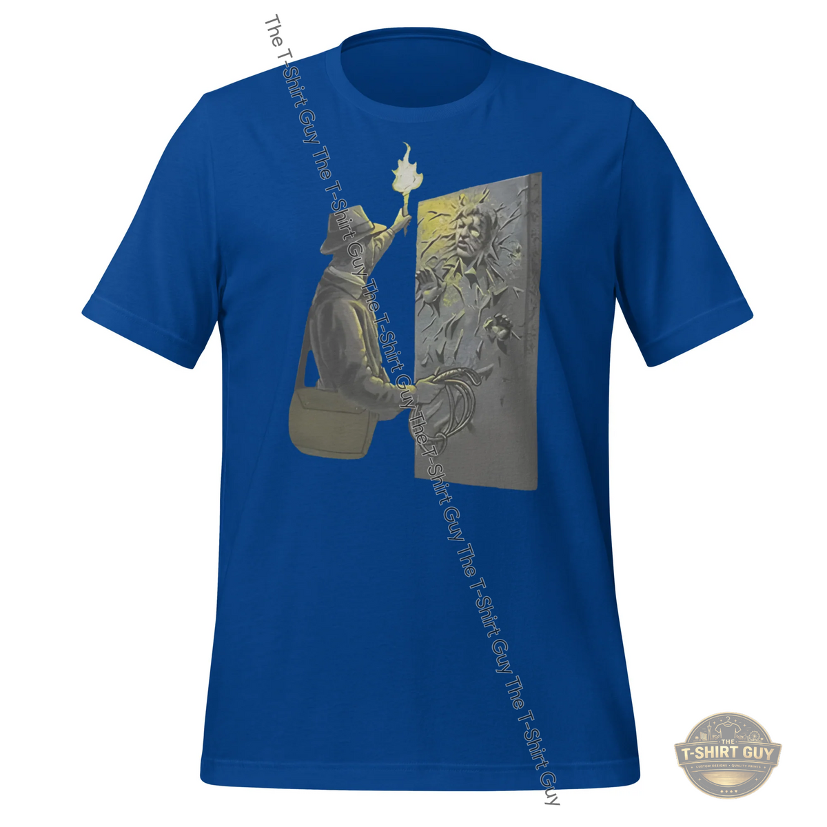Watermarked - Indy Discovers Han Unisex t-shirt
