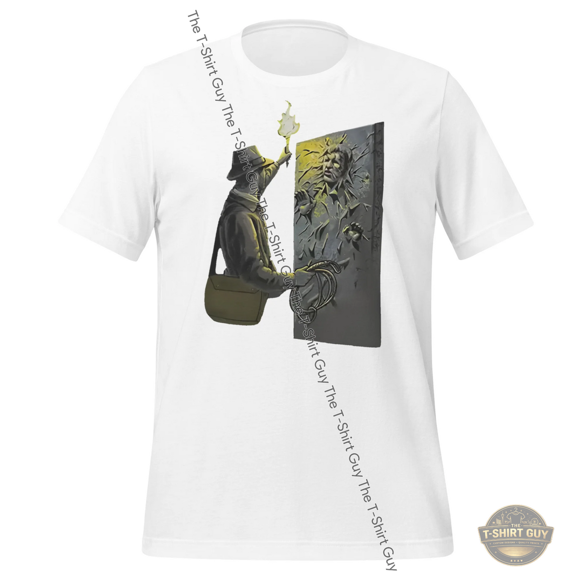 Watermarked - Indy Discovers Han Unisex t-shirt