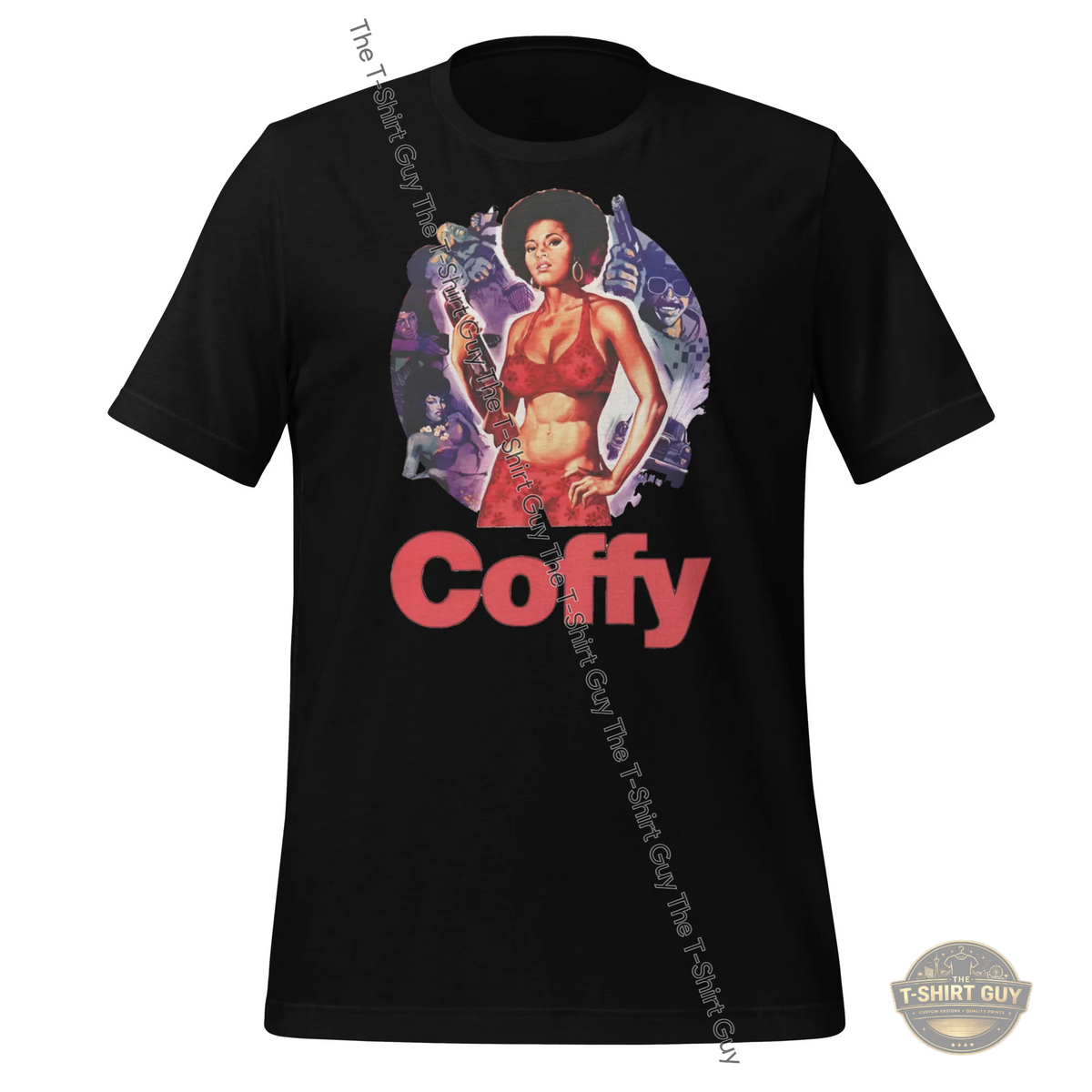 Watermarked - Coffy Unisex t-shirt