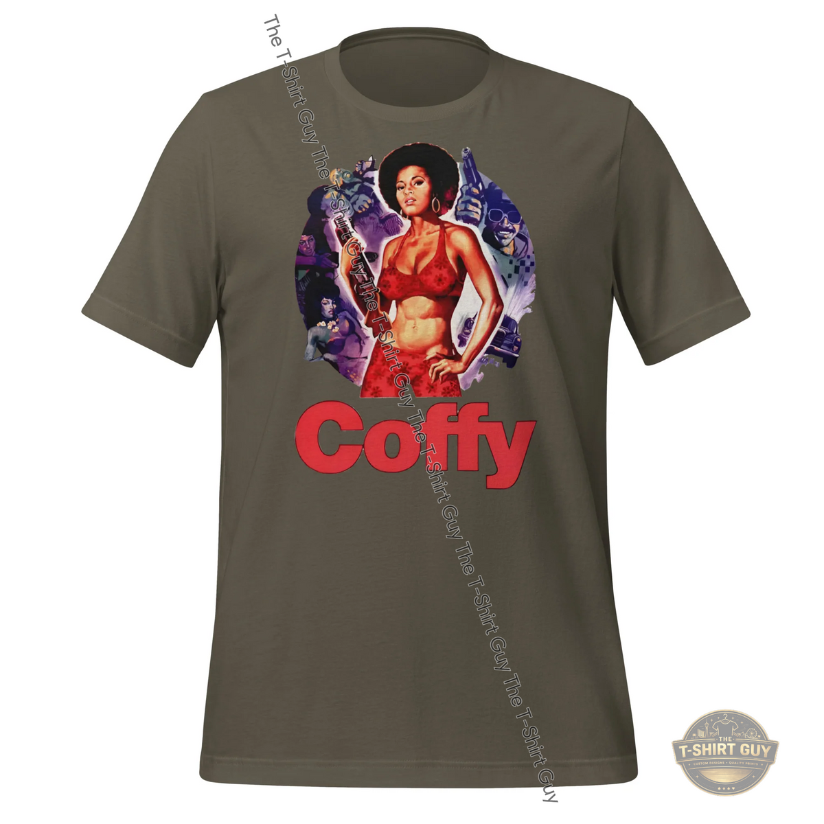 Watermarked - Coffy Unisex t-shirt