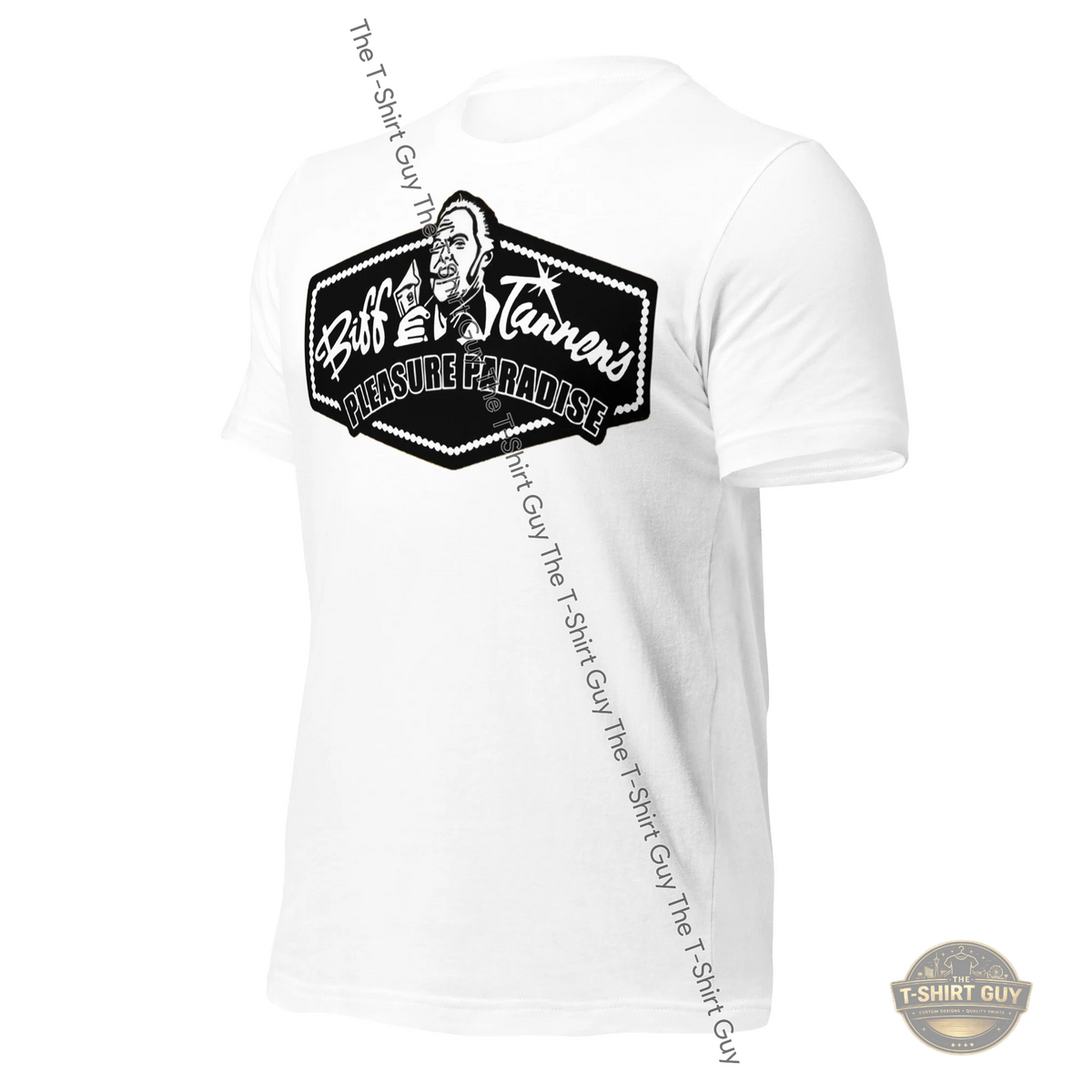 Watermarked - Biff Tannen's Pleasure Paradise Unisex t-shirt