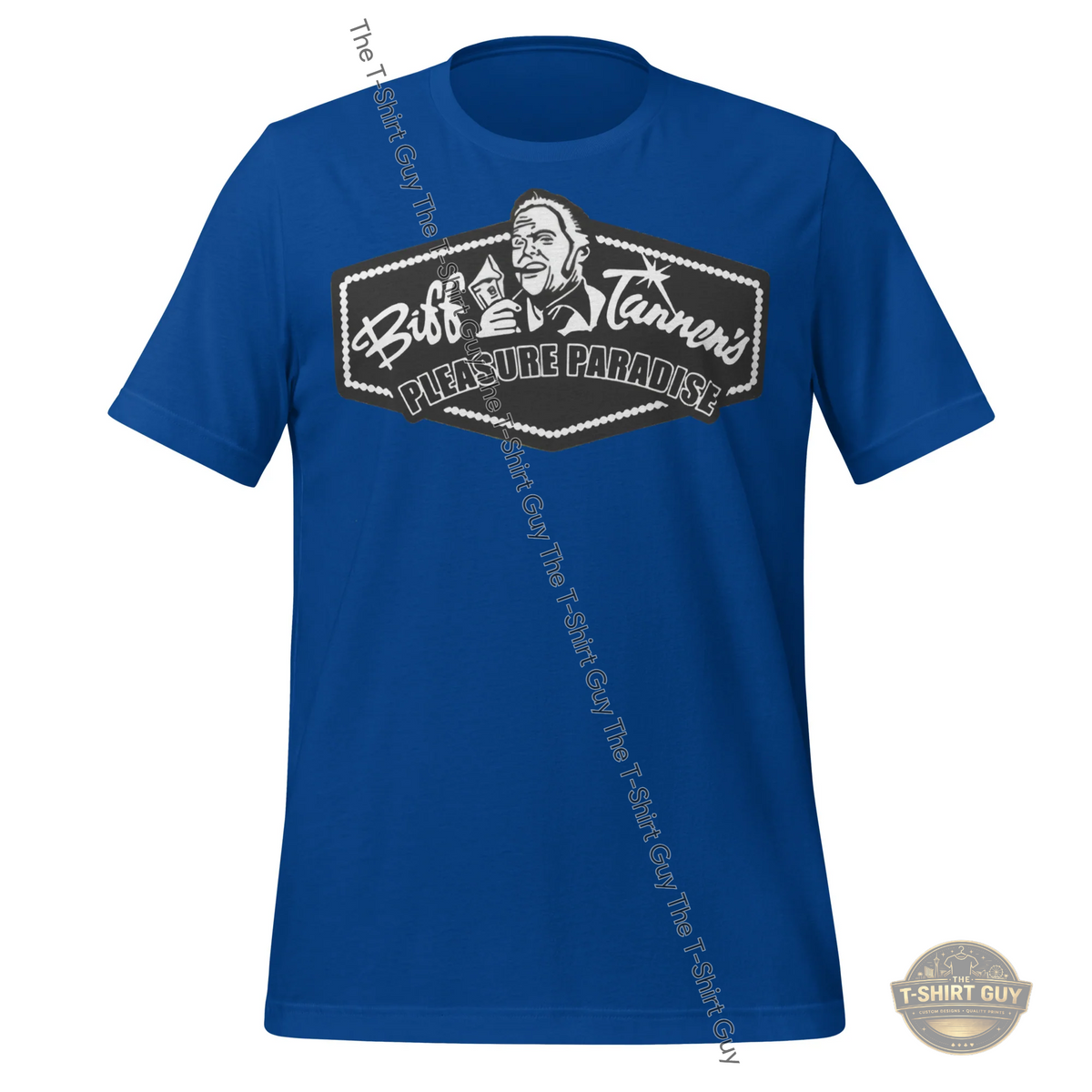 Watermarked - Biff Tannen's Pleasure Paradise Unisex t-shirt