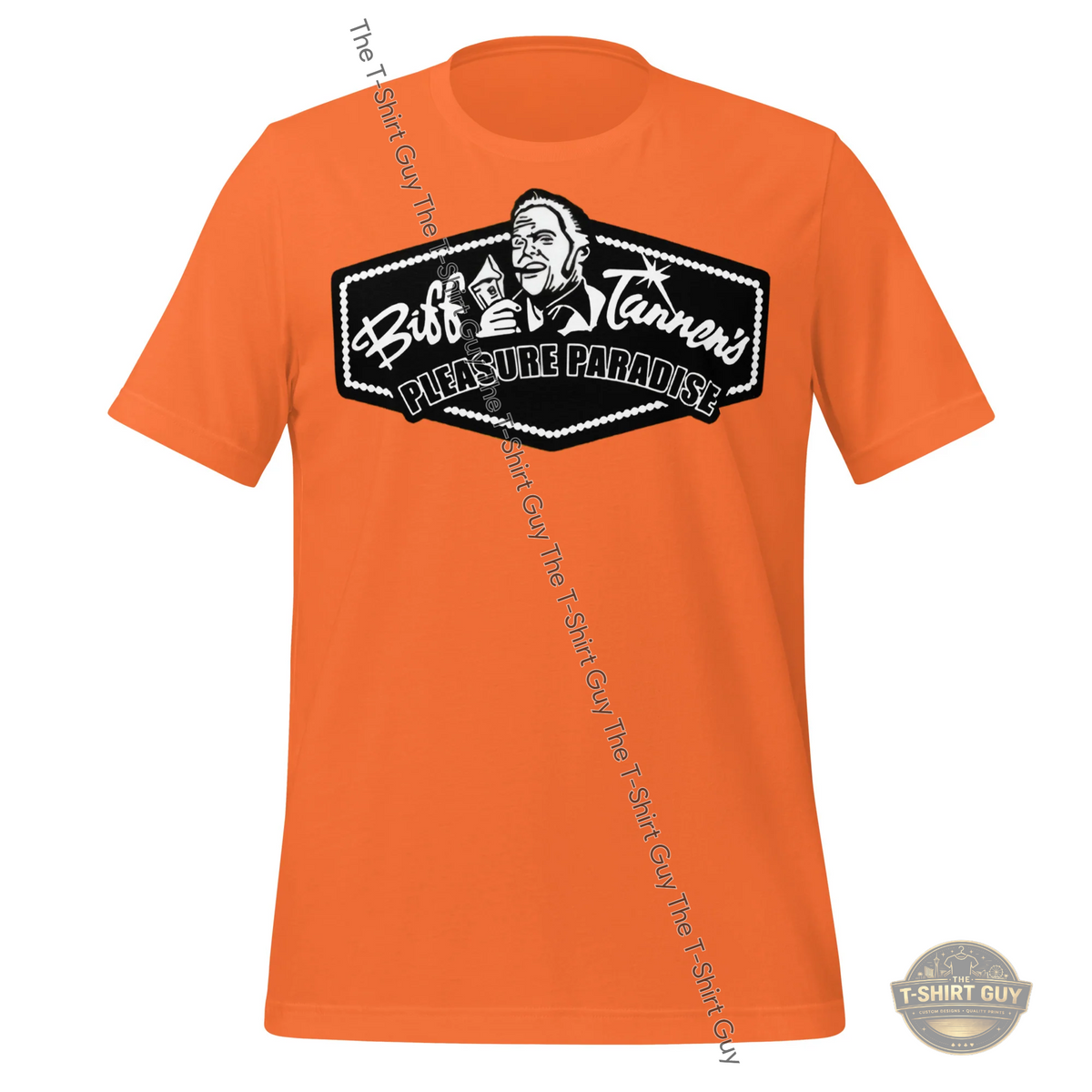 Watermarked - Biff Tannen's Pleasure Paradise Unisex t-shirt