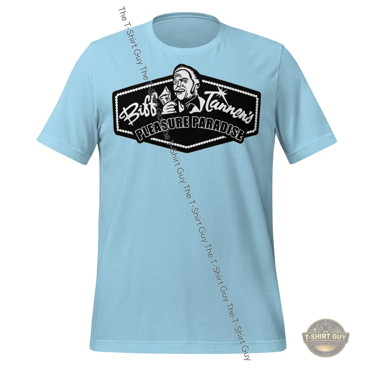 Watermarked - Biff Tannen's Pleasure Paradise Unisex t-shirt