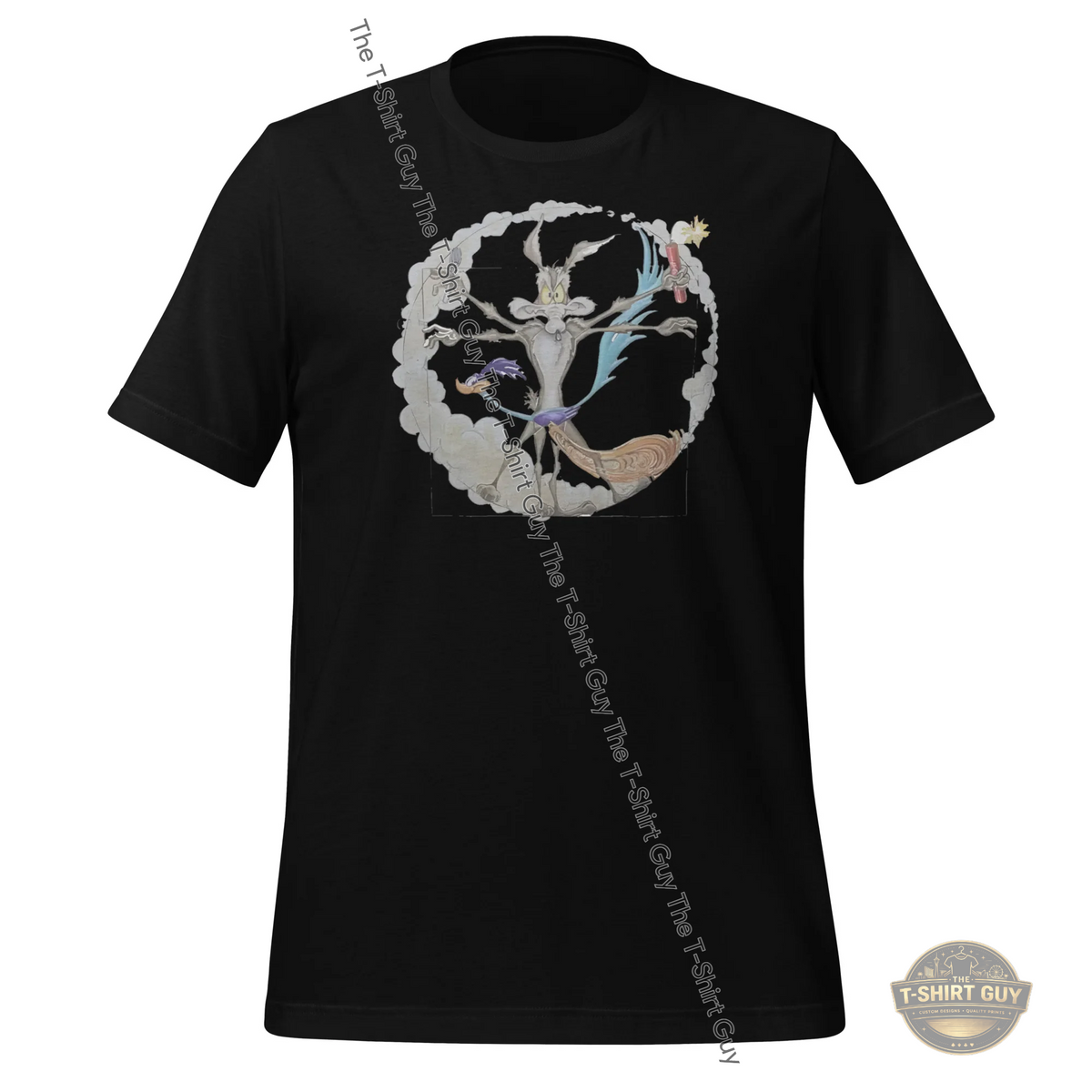 Watermarked - Road Runner Wile E Coyote Unisex t-shirt
