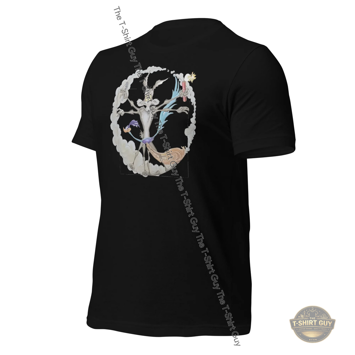 Watermarked - Road Runner Wile E Coyote Unisex t-shirt