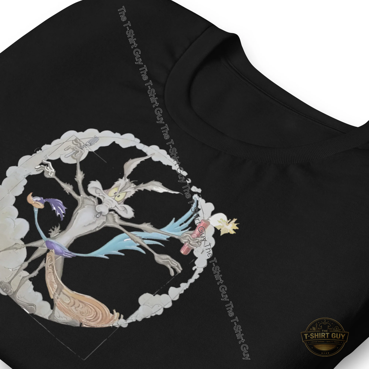 Watermarked - Road Runner Wile E Coyote Unisex t-shirt