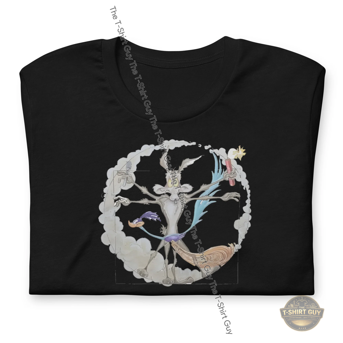 Watermarked - Road Runner Wile E Coyote Unisex t-shirt