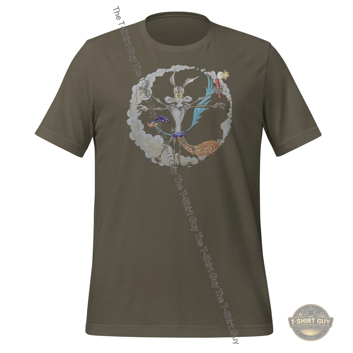 Watermarked - Road Runner Wile E Coyote Unisex t-shirt
