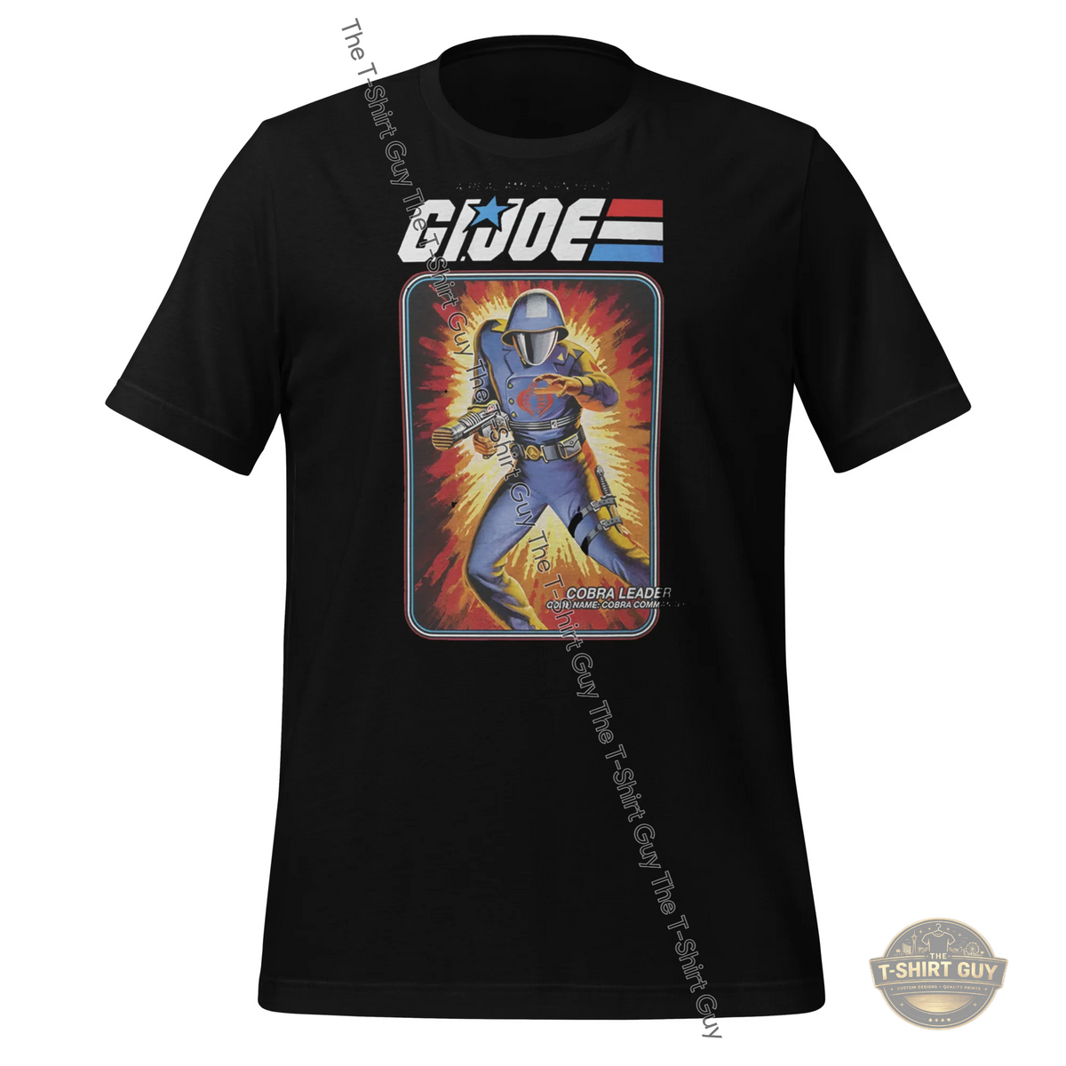 Watermarked - GI Joe Cobra Commander Unisex t-shirt