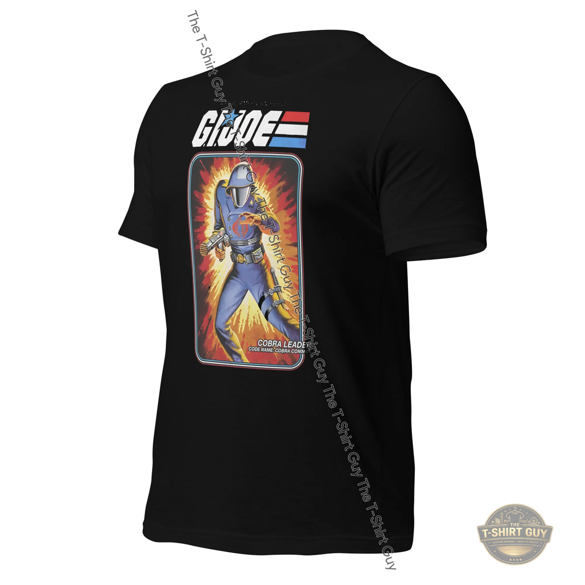 Watermarked - GI Joe Cobra Commander Unisex t-shirt