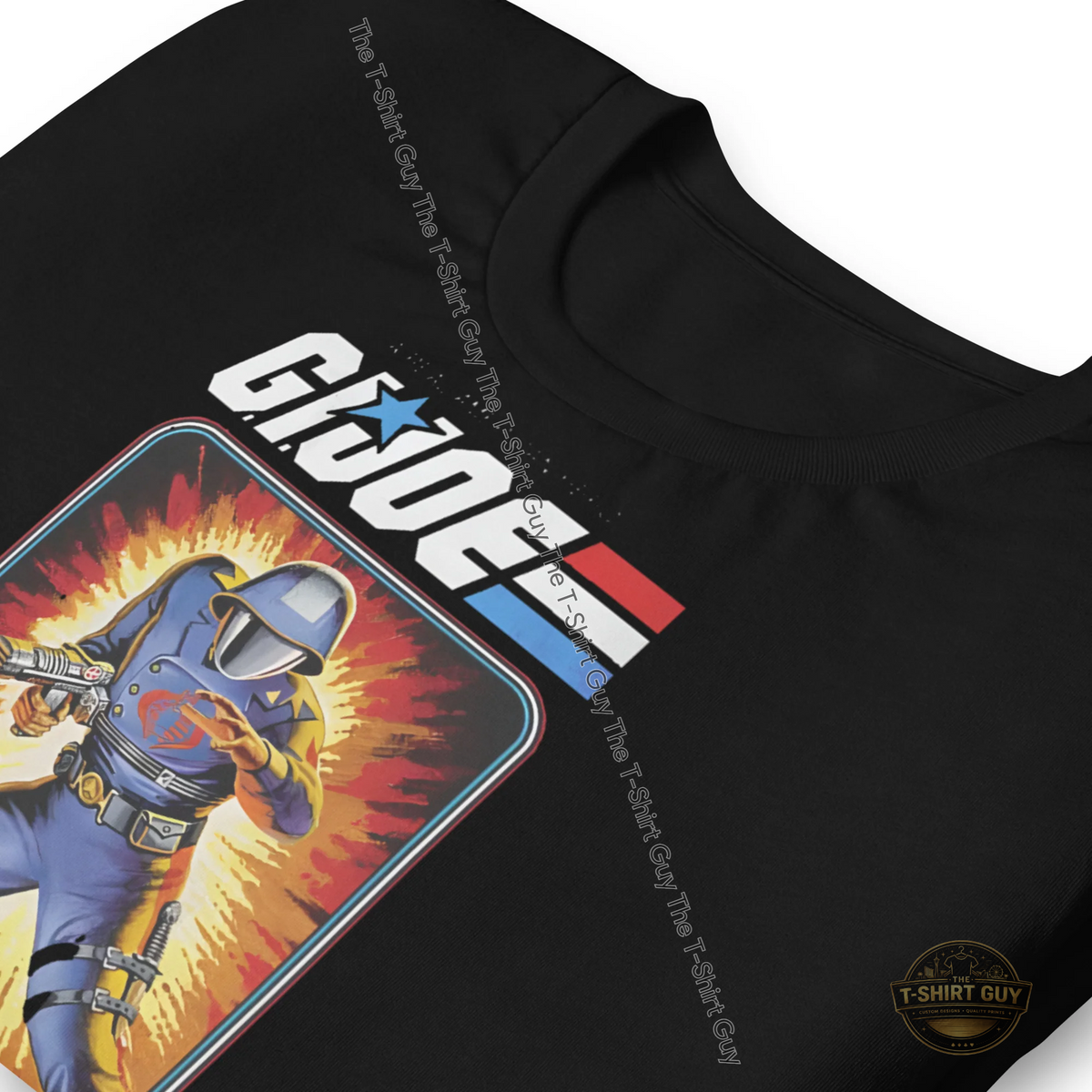 Watermarked - GI Joe Cobra Commander Unisex t-shirt