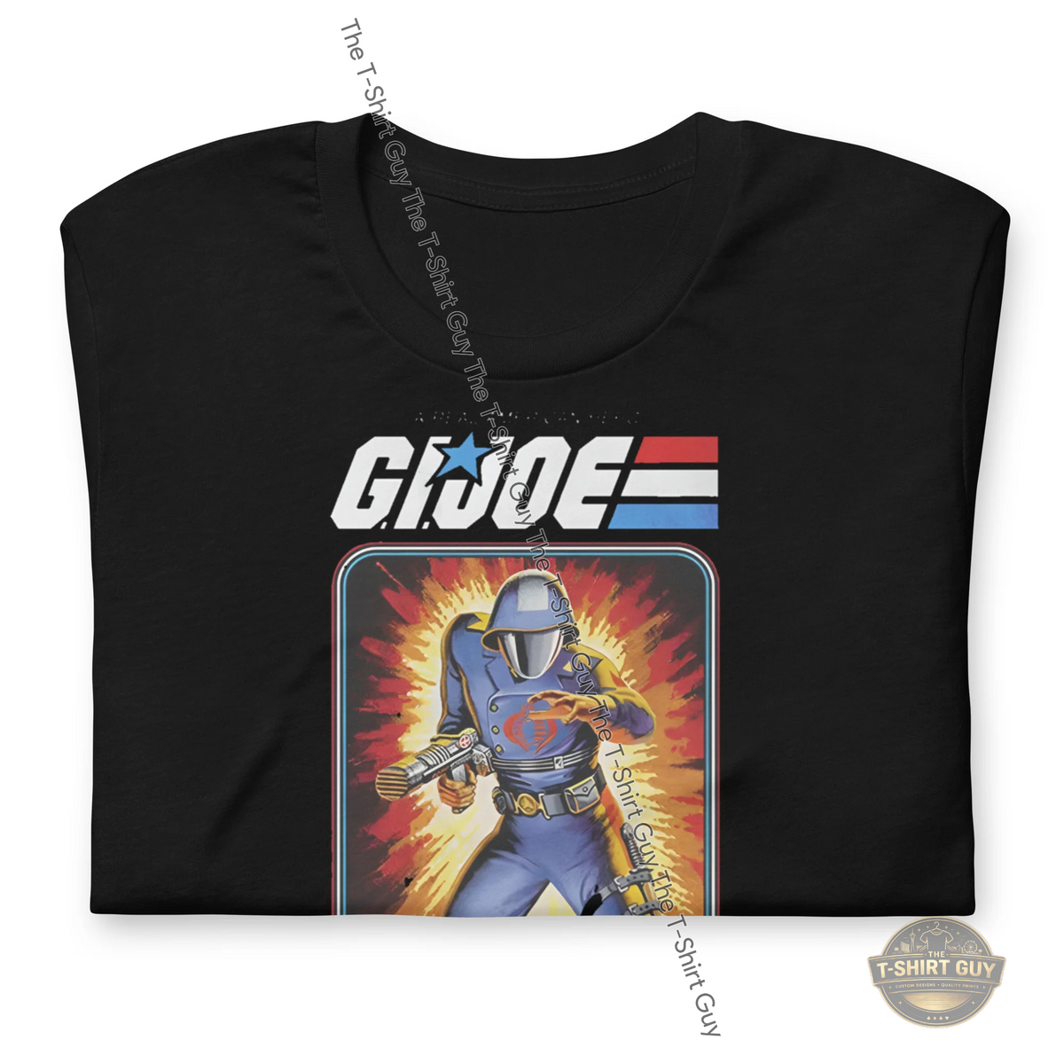 Watermarked - GI Joe Cobra Commander Unisex t-shirt