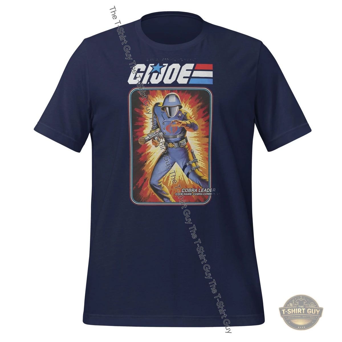 Watermarked - GI Joe Cobra Commander Unisex t-shirt