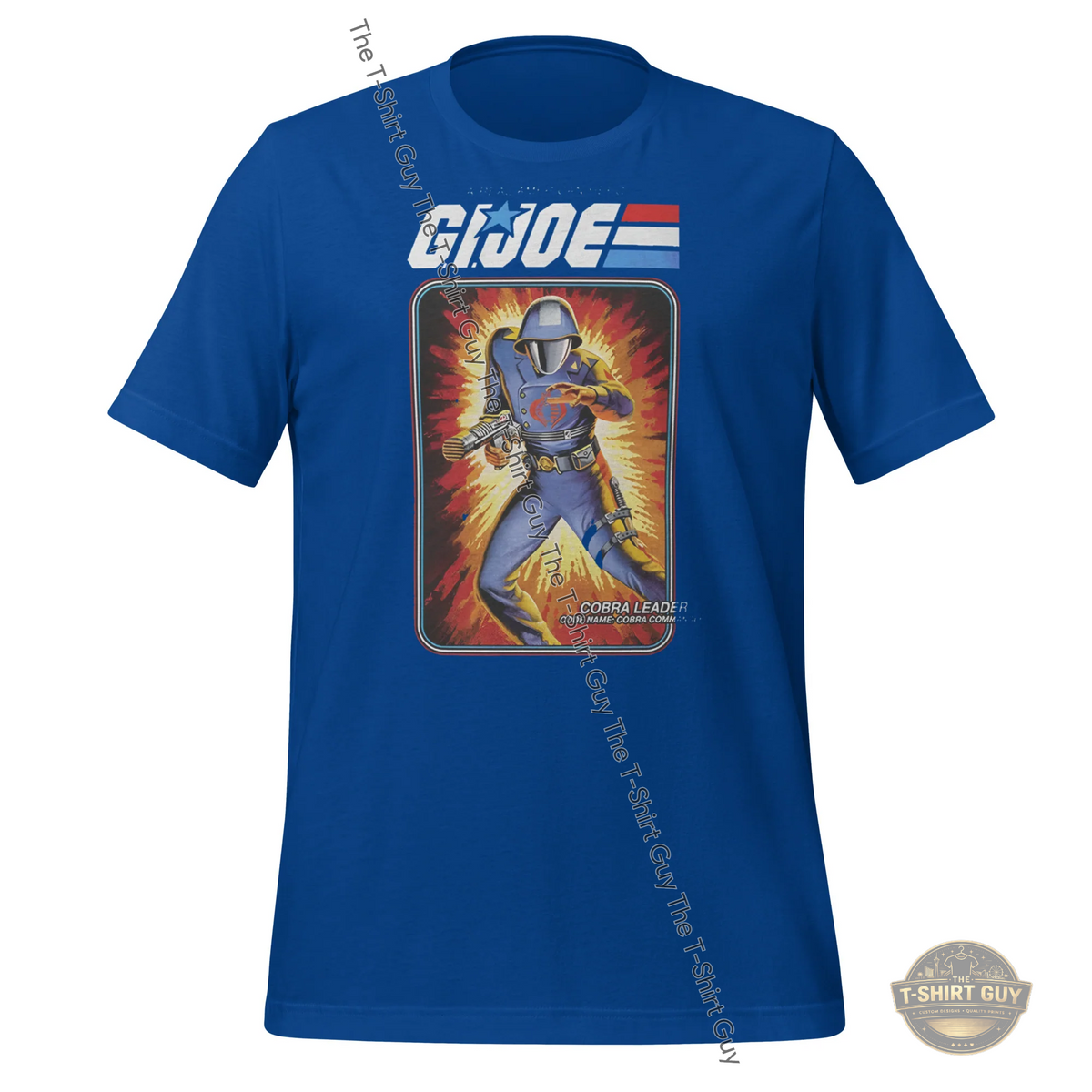 Watermarked - GI Joe Cobra Commander Unisex t-shirt