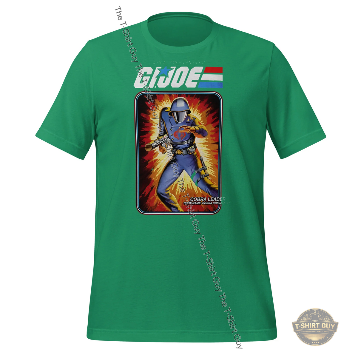 Watermarked - GI Joe Cobra Commander Unisex t-shirt