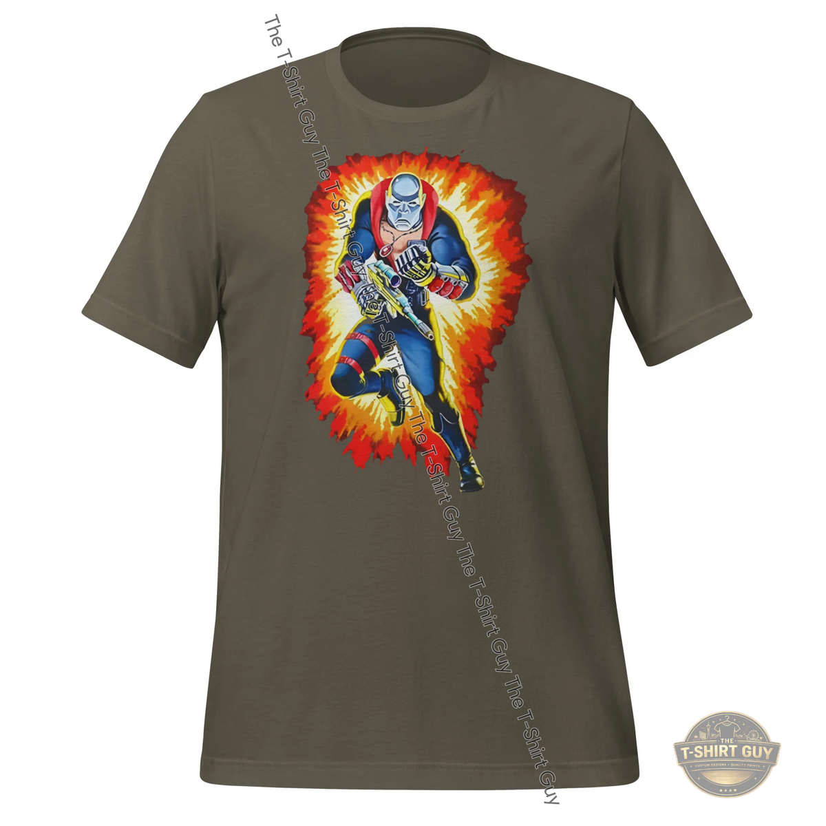 Watermarked - GI Joe Destro Unisex t-shirt