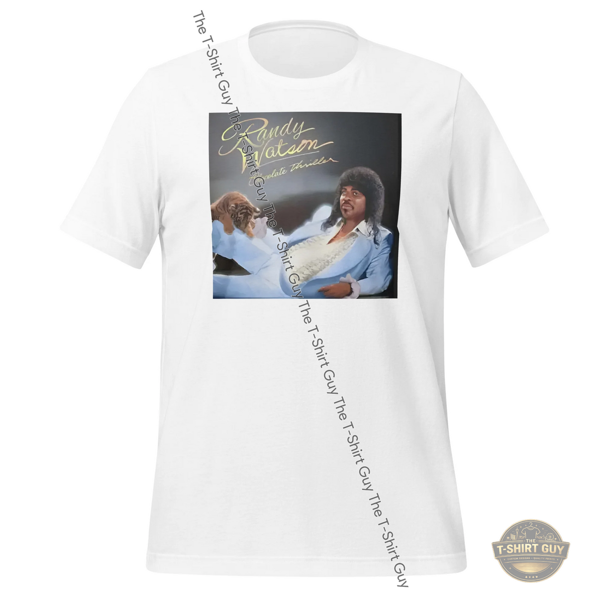 Watermarked - Randy Watson Chocolate Thriller Unisex t-shirt