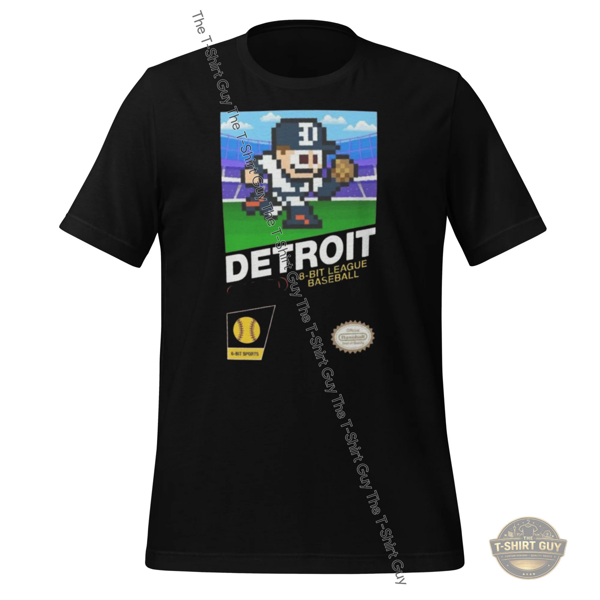 Watermarked - Detroit Gamer Unisex t-shirt
