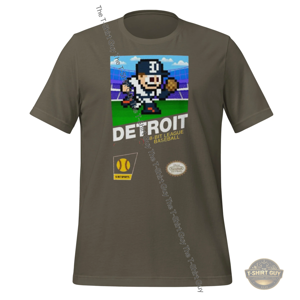 Watermarked - Detroit Gamer Unisex t-shirt
