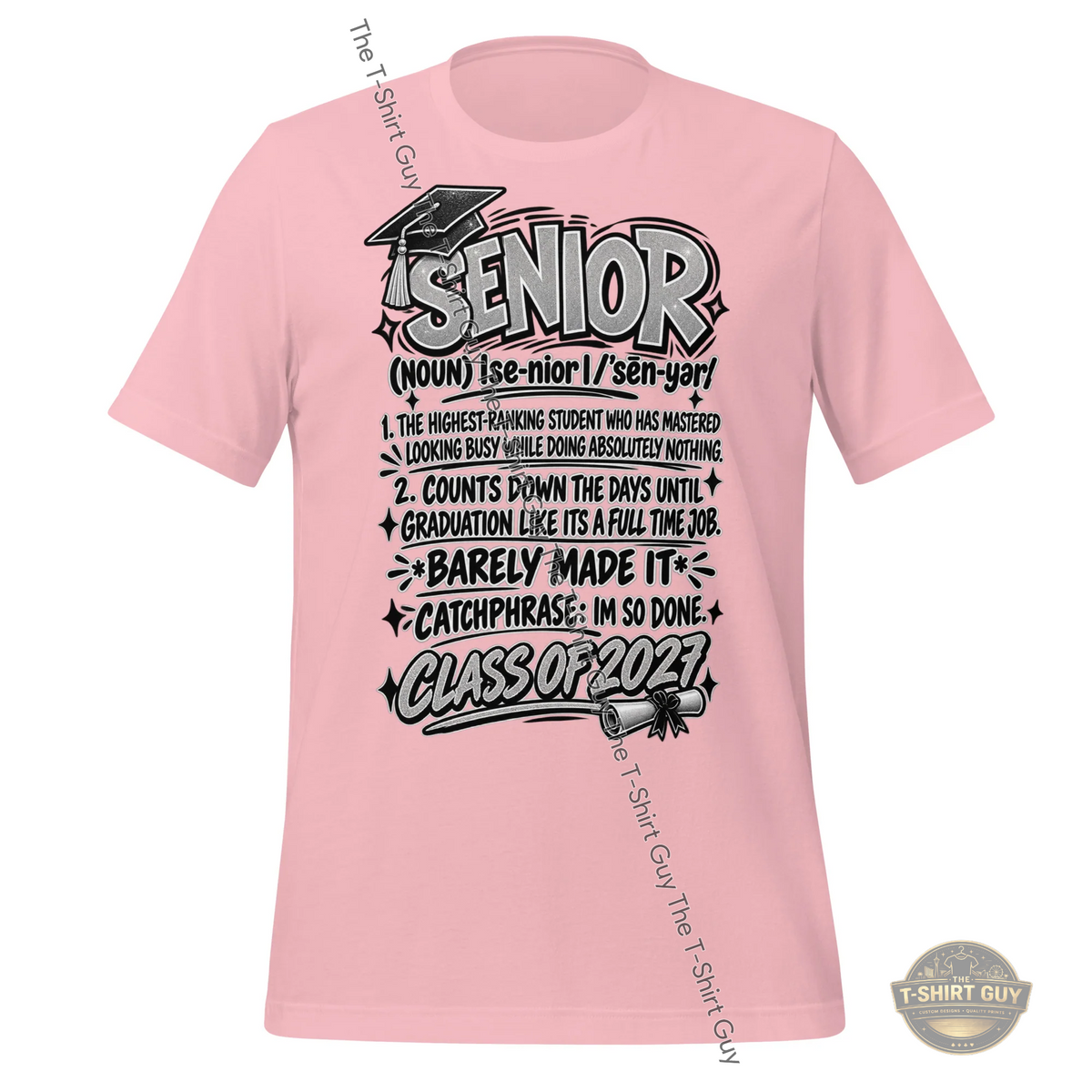 Watermarked - Senior Definition Unisex t-shirt