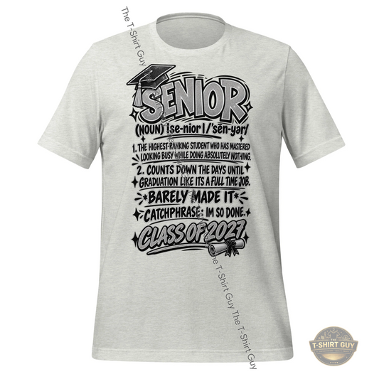 Watermarked - Senior Definition Unisex t-shirt
