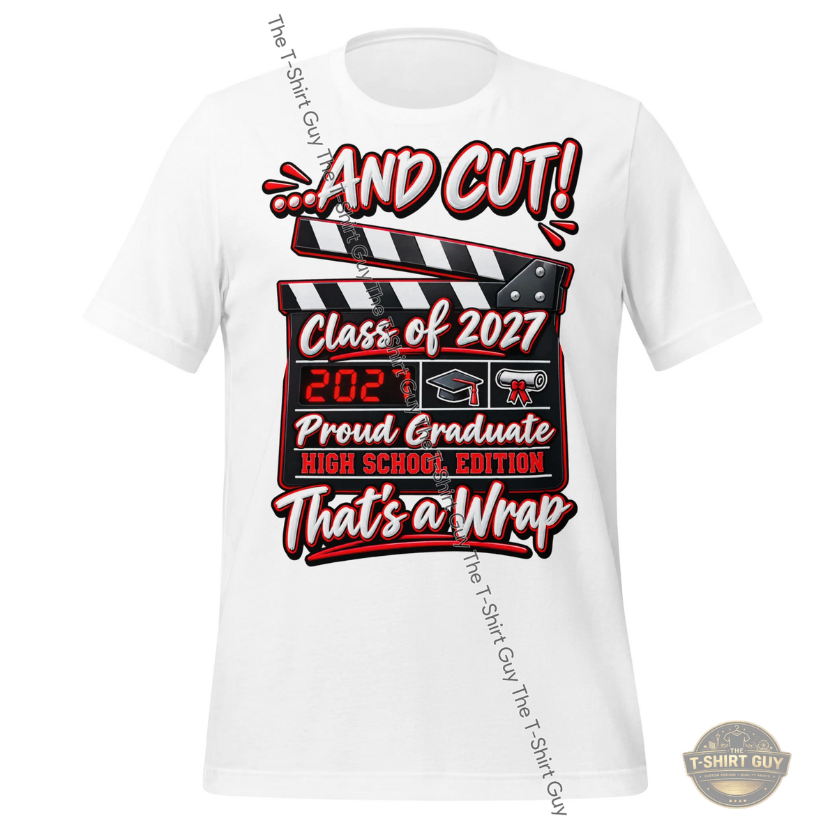 Watermarked - ...And Cut! That's a Wrap Unisex t-shirt