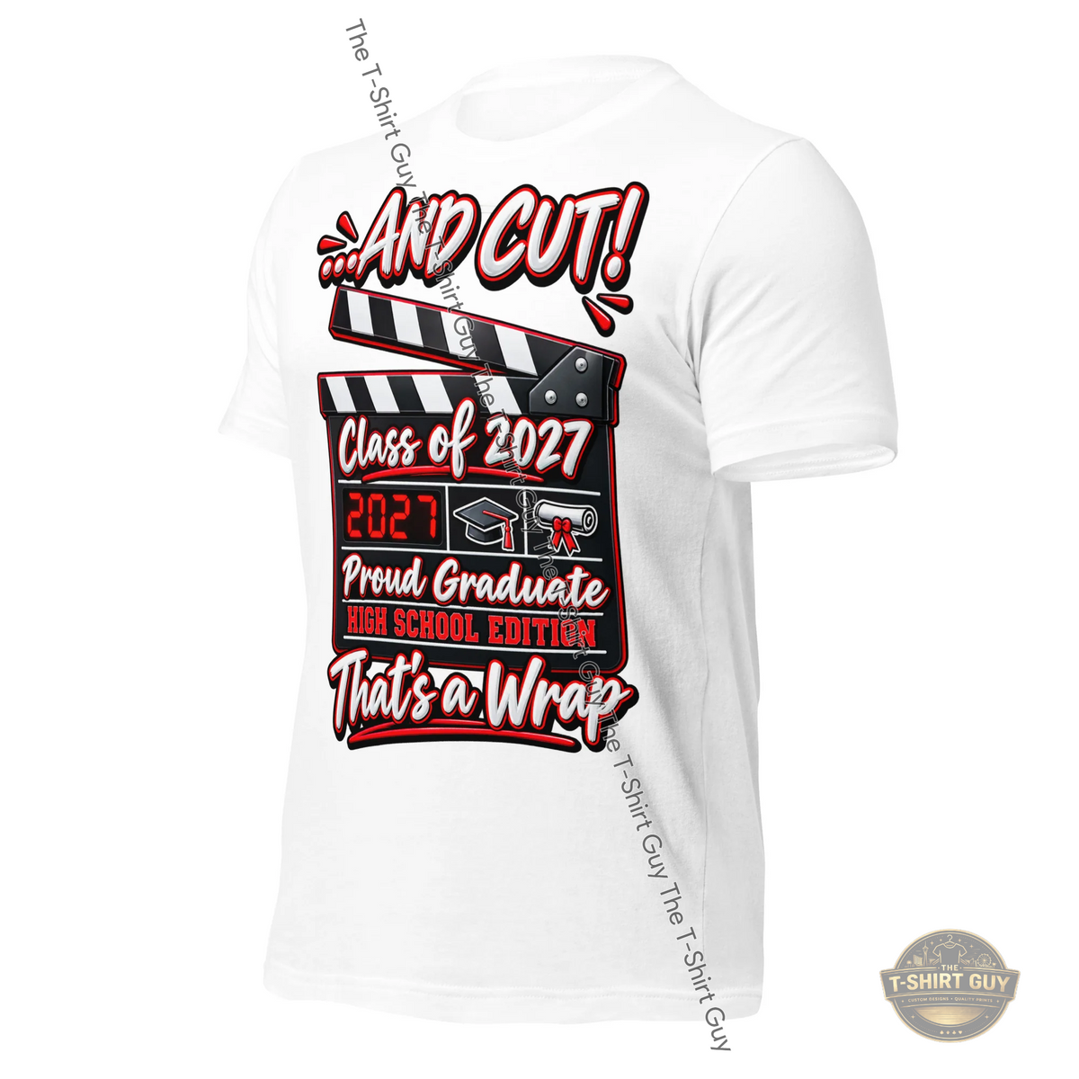 Watermarked - ...And Cut! That's a Wrap Unisex t-shirt
