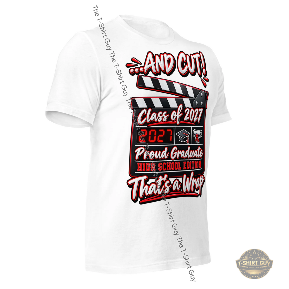 Watermarked - ...And Cut! That's a Wrap Unisex t-shirt