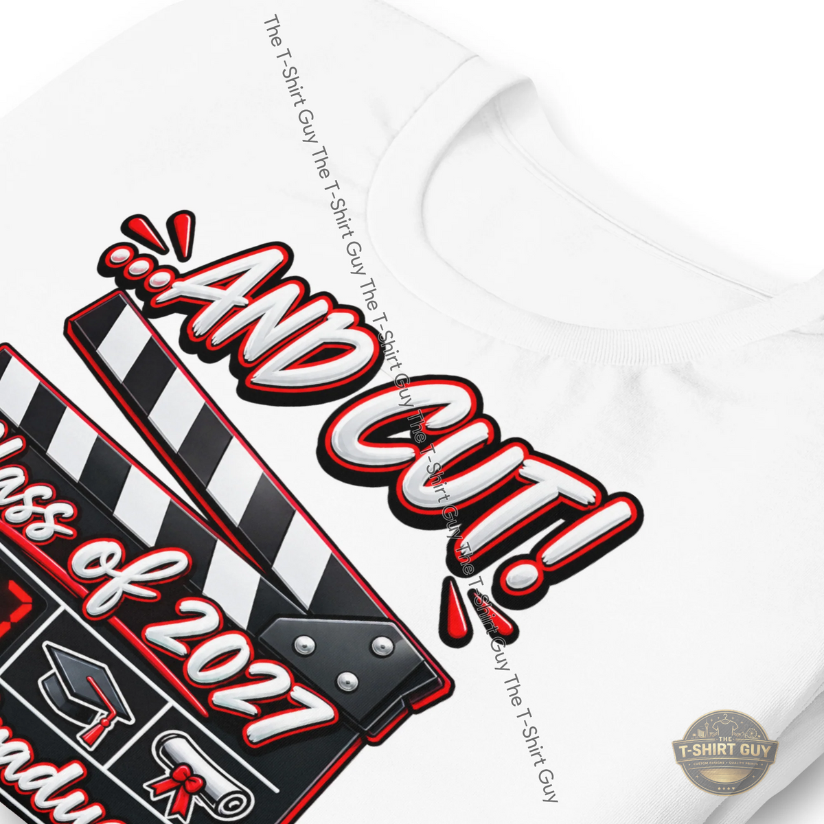 Watermarked - ...And Cut! That's a Wrap Unisex t-shirt