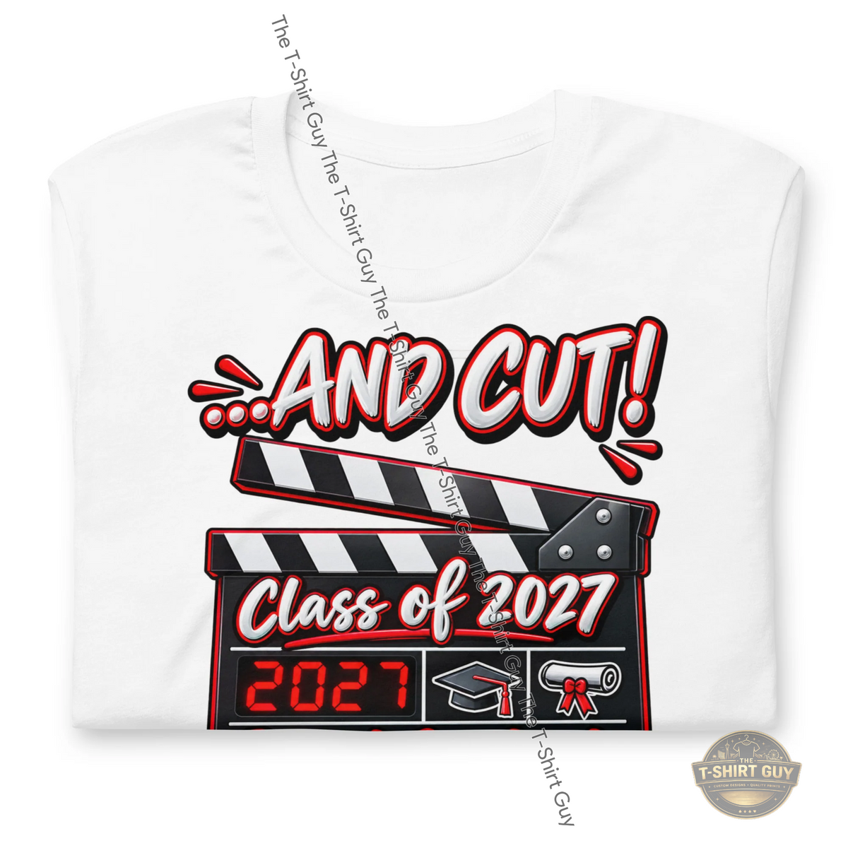 Watermarked - ...And Cut! That's a Wrap Unisex t-shirt