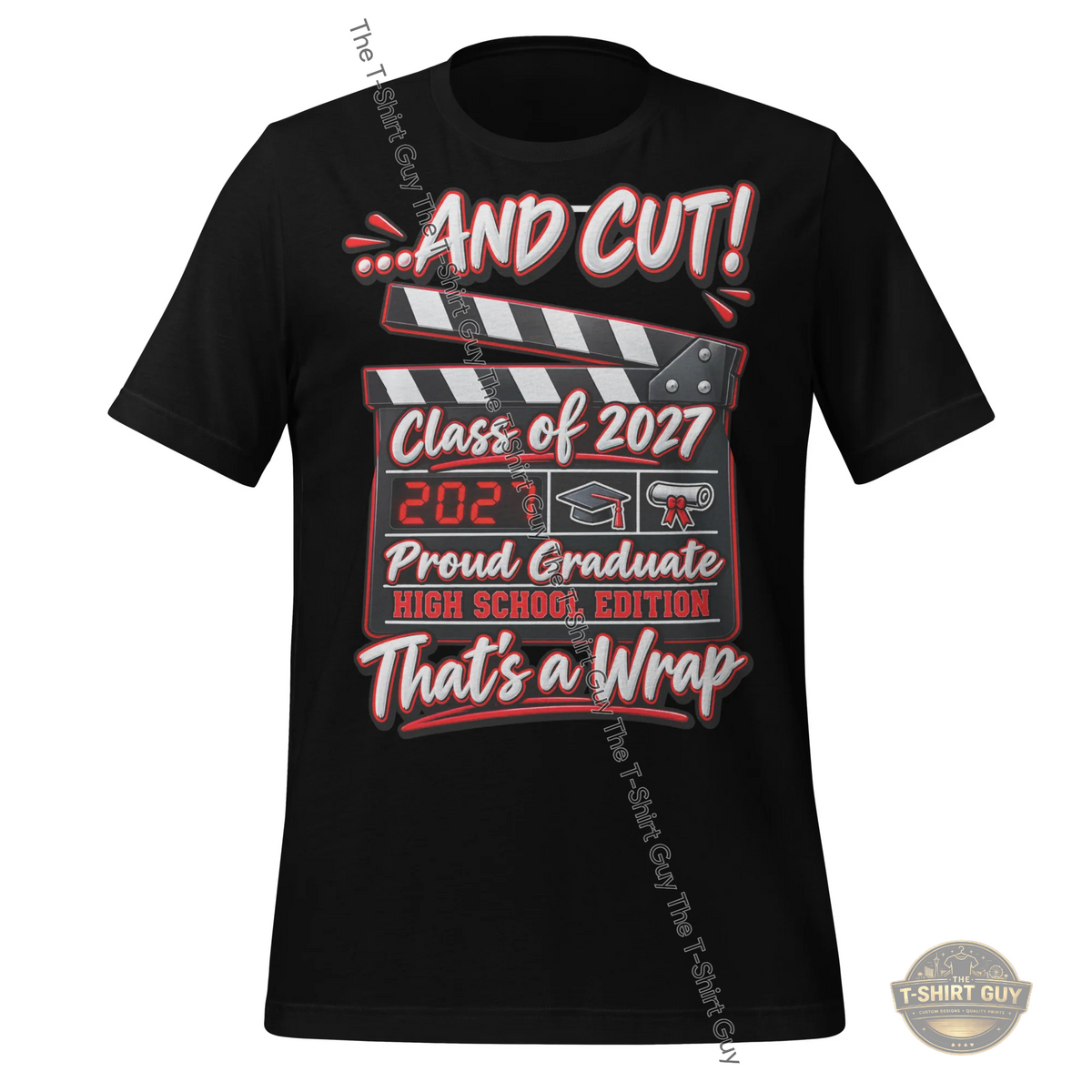 Watermarked - ...And Cut! That's a Wrap Unisex t-shirt