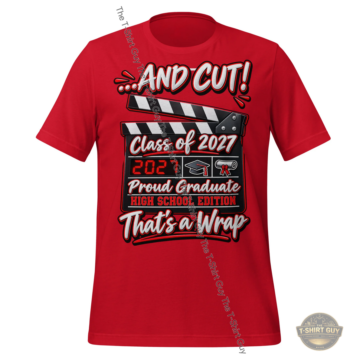 Watermarked - ...And Cut! That's a Wrap Unisex t-shirt