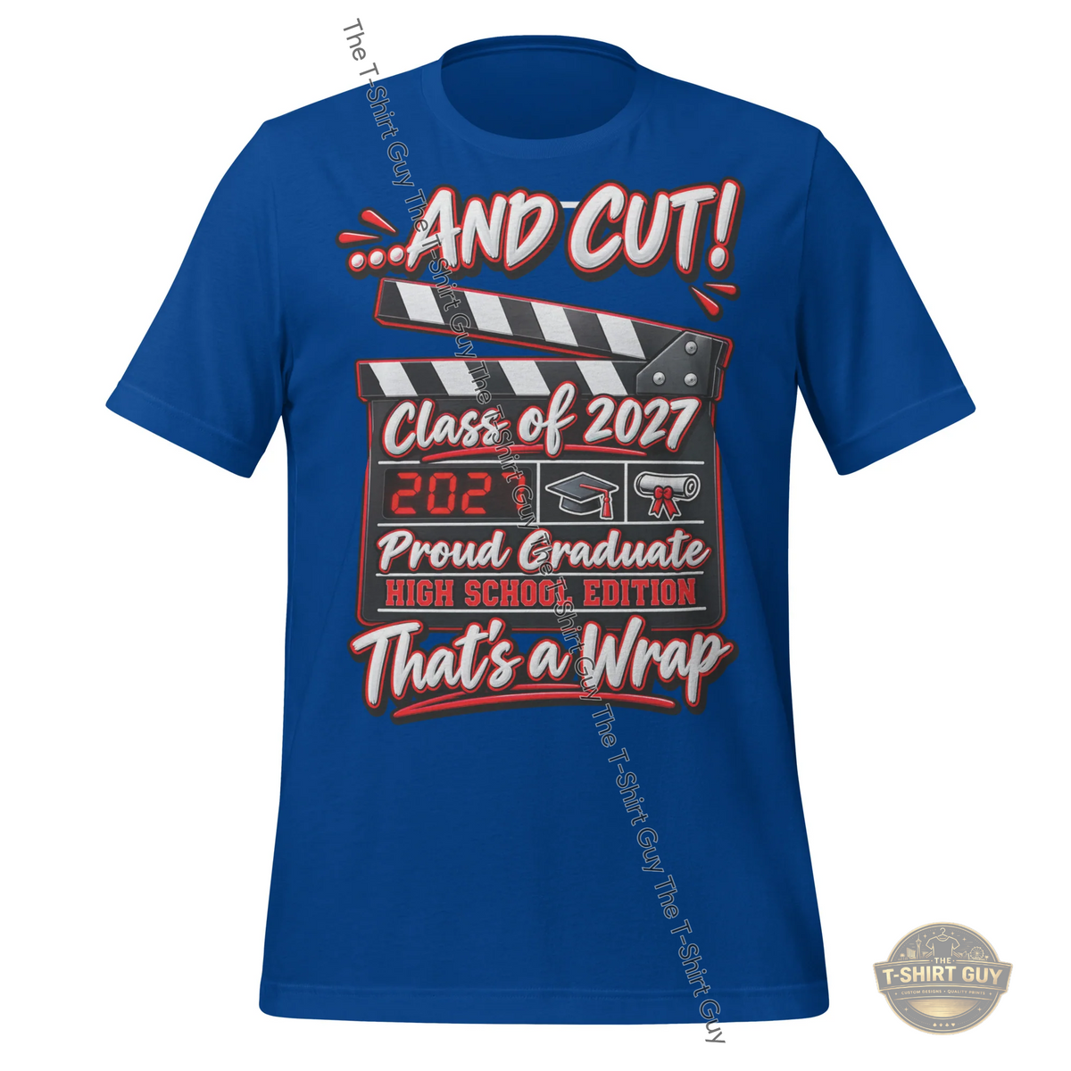 Watermarked - ...And Cut! That's a Wrap Unisex t-shirt