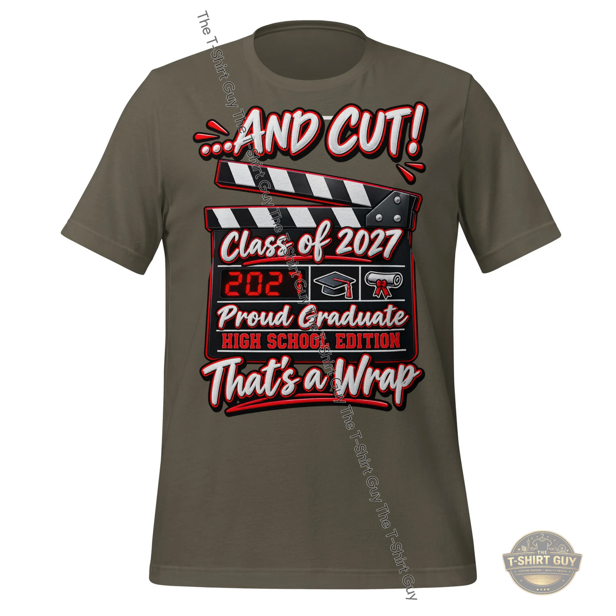 Watermarked - ...And Cut! That's a Wrap Unisex t-shirt