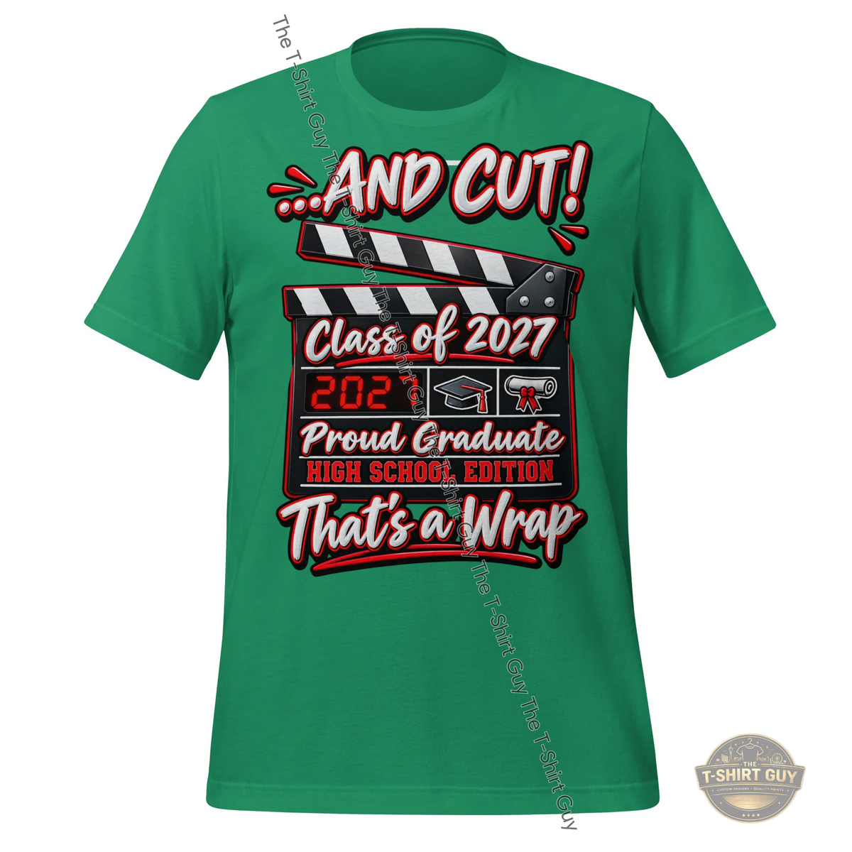 Watermarked - ...And Cut! That's a Wrap Unisex t-shirt